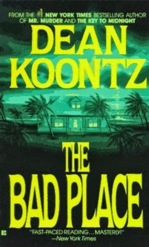 Bram Stoker Dean Koontz The Bad Place