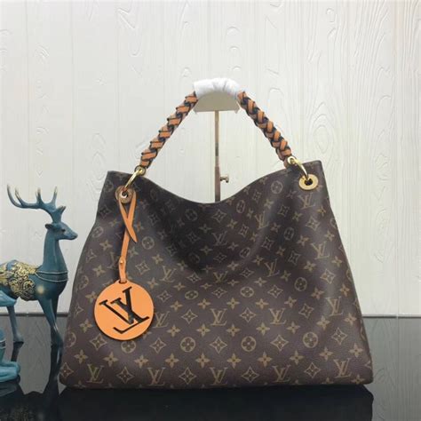 Monogram Canvas Artsy Mm With Braided Handle M43994 Louis Vuitton