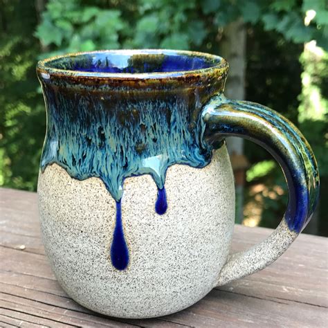 Drip Glaze Drooooool This Is So Beautiful Pottery Mugs Pottery