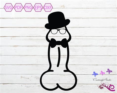 Penis Clipart Svg Funny Penis Bachelorette Party Dick With Etsy