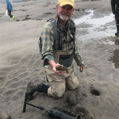 Bill Monroe Enjoy The Big Razor Clams On Clatsop County Beaches While