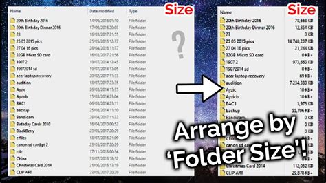 How To Show Folder Size Fresx