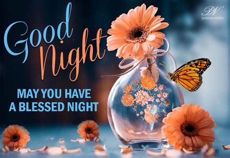 Good Night Friends Have A Blessed And Restful Night Premium Wishes