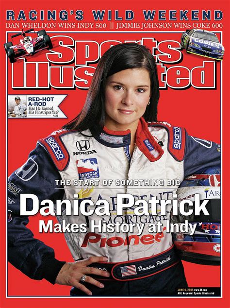 The Start Of Something Big Danica Patrick Makes History At Sports