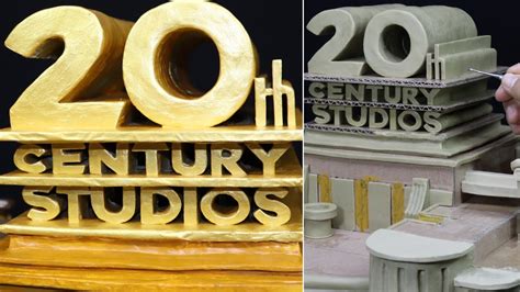 20th Century Studios Logo Diorama 20th Century Fox Timelapse Youtube