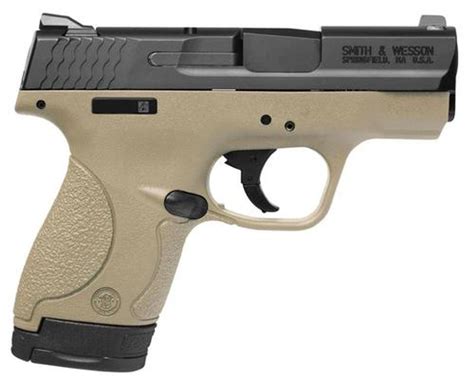 Smith And Wesson Mandp Shield 9mm 3 Barrel Flat Dark Earth 7rd And 8rd Mag