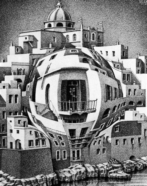 Maurits Cornelis Escher Balcony Arte De Escher Mc Escher Arte