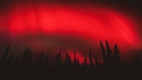 Rare Blood Red Aurora Sighted Over Earth Before 2020 Election Signs
