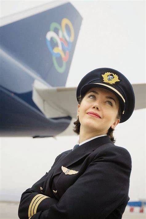 Olympic Airwayswoman Pilots Thats Beautiful Airline Cabin Crew