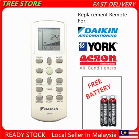 Offer Daikin Air Cond Remote Control For Daikin York Acson Free
