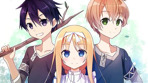 Looking for the best wallpapers? Anime Wallpaper HD: Sword Art Online Alicization Kirito And Eugeo