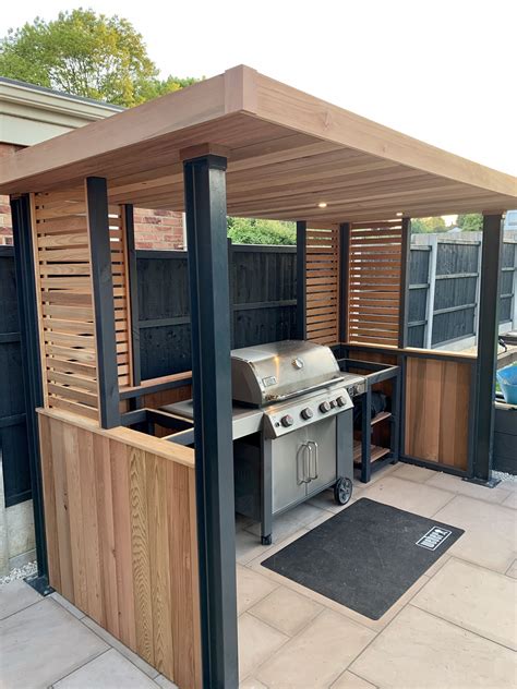 BBQ Shelter From Solace Garden Rooms On Facebook Outdoor Grill