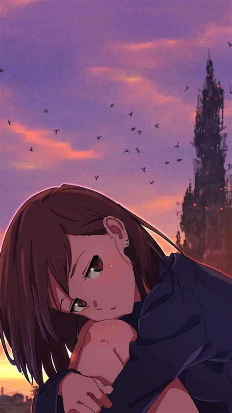 Girl Broken Hearted Sad Anime Boy Novocomtop Heartbroken Anime Hd