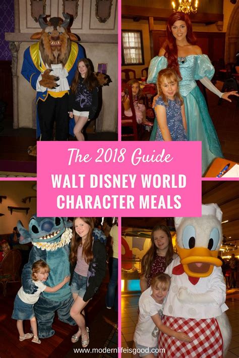 Guide To Walt Disney World Character Meals Modern Life Is Good