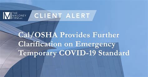 Calosha Provides Further Clarification On Emergency Temporary Covid 19