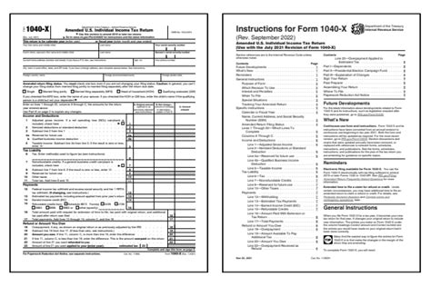Form 1040x 2023 Printable Forms Free Online