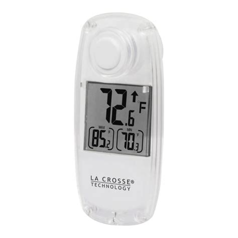 La Crosse Technology Digital Indoor And Outdoor Thermometer Plus Current