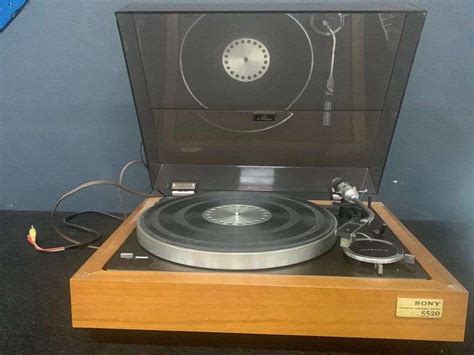 Sony Ps 5520 Stereo Turntable System Mariner Auctions And Liquidations Ltd