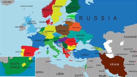 Europe Political Map World Map With Countries Vrogue Co