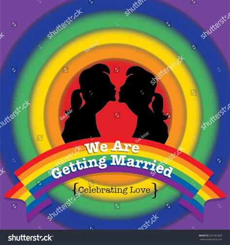 Same Sex Marriage Love Wins Vector Stock Vector Royalty Free 291441863 Shutterstock