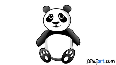 Cómo Dibujar Un Oso Panda Paso A Paso