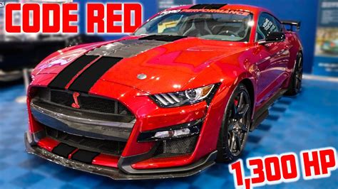 First Look At The All New 1300hp Twin Turbo Shelby Gt500 Code Red