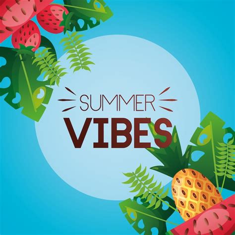 Premium Vector Summer Vibes