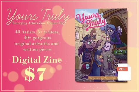 Preorders Are Open Preorders For Yours Truly Emerging Artists Zine Volume Ii Are Now Officially