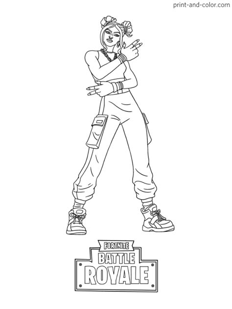 Players are able to download the the skin styles are for the aura, guild and doggo skins. Fortnite coloring pages | Print and Color.com | Coloring ...
