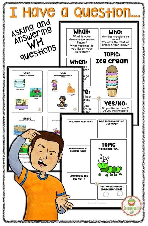 Free Printable Wh Questions Worksheets For Autism Printable Questions