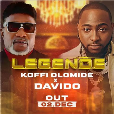 Koffi Olomide X Davido Legendemp3 Audio Télécharger Gratuitement