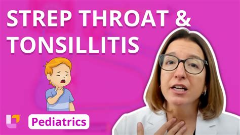 Strep Throat Tonsillitis Pediatric Nursing Respiratory Disorders