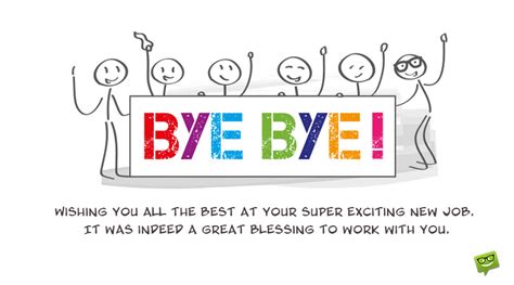 Goodbye Messages When You Or A Colleague Leave The Company