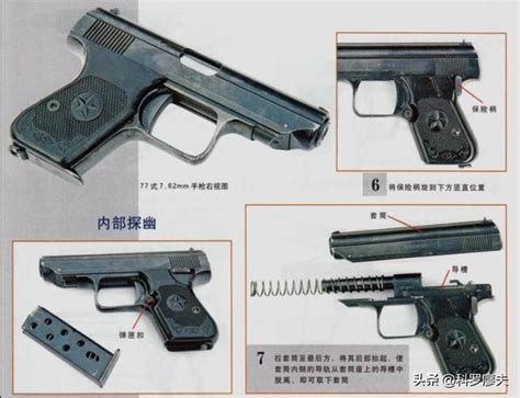 中國 小砸炮 ：單手上膛，隱蔽出槍，先敵開火的國產77式手槍 每日頭條
