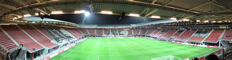 The stadium is able to hold 17,023 people and bears the name of a dutch software company. AFAS Stadion - Wikipedia