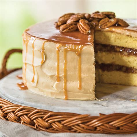 Banana nut cake with cream cheese frosting | paula deen. Pecan Pie Cake - Paula Deen Magazine