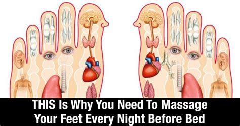 So This Is Why You Should Be Massaging Your Feet Before Going To Sleep Who Knew