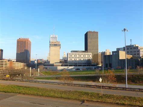 Akron Ohio Skyline 003 Downtown Akron As Viewed From A Flickr