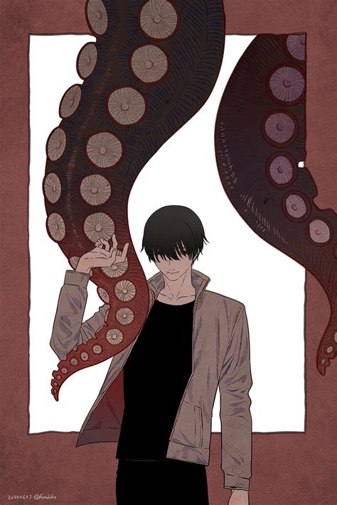 Yoshida Hirofumi And Octopus Devil Chainsaw Man Drawn By Fucodoku