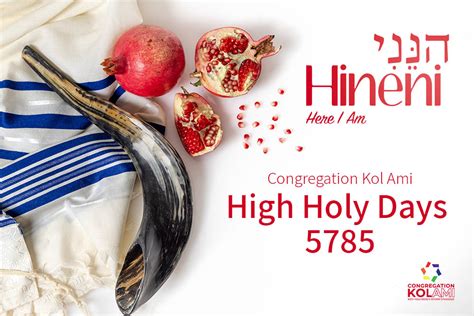 High Holy Days Congregation Kol Ami