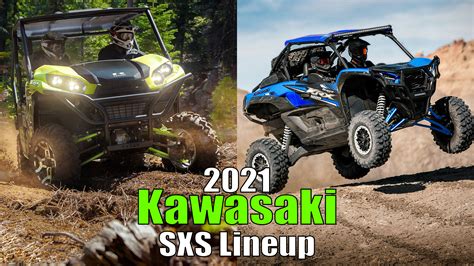 2021 Kawasaki Sxs Lineup First Look Video