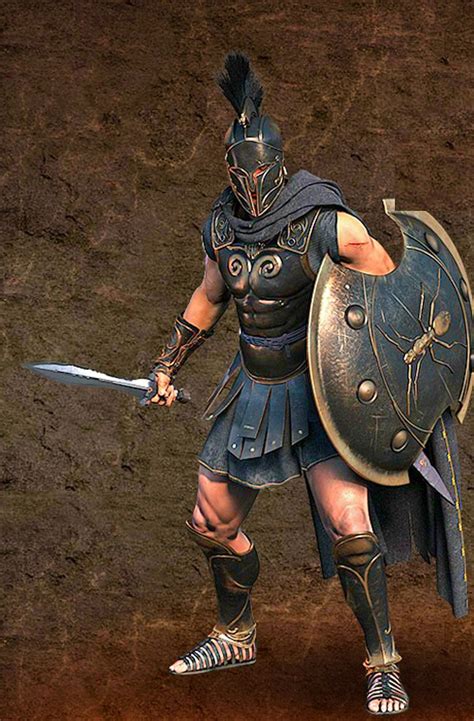 Myrmidon Concept Greek Warrior Warrior Spartan Warrior