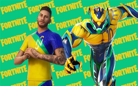 neymar is the first footballer to arrive on fortnite