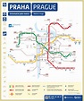 Prague public transport city map - Metroprague.com