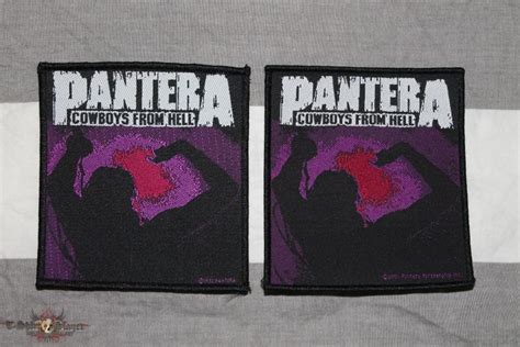 Thomasmustaines Pantera Pantera Cowboys From Hell Patch Patch