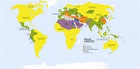 The world map (2000 BC) - Vivid Maps