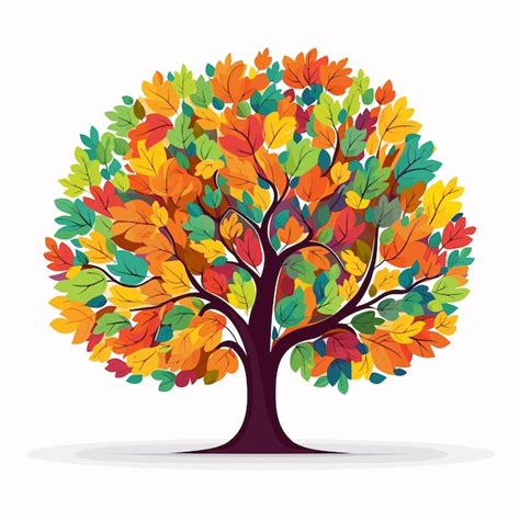 Colorful Tree Vectors And Illustrations For Free Download Freepik