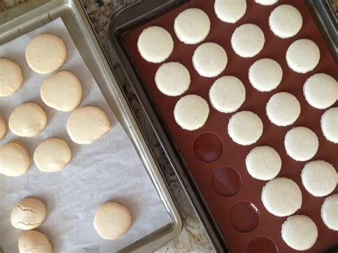macaron baking sheet macarons beginners tips cookies meringue structure help abakershouse