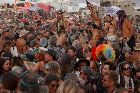 All The Nudes That’s Fit To Print Burning Man Has A Newspaper War Wsj