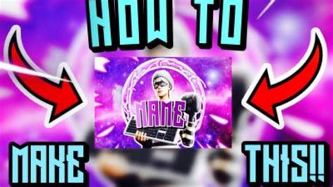 How To Make A Fortnite Profile Picture Youtube